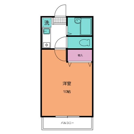 カーサYAMAMOTOの物件間取画像